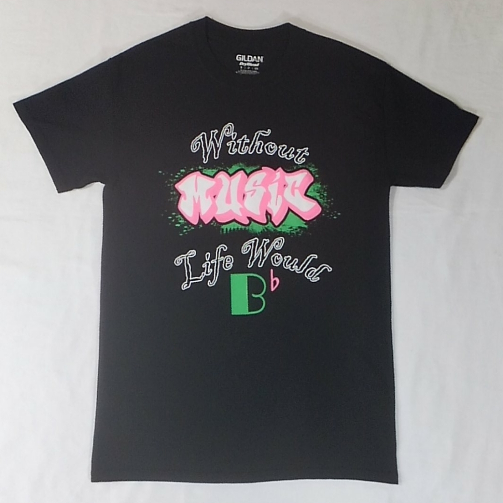 Without Music Life Would B flat SS Tee S